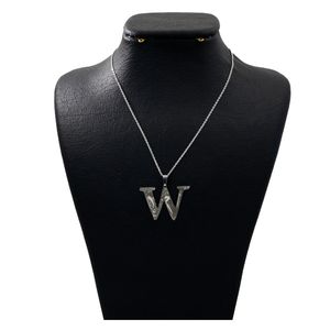 گردنبند نقره زنانه دلی جم طرح w کد d 685